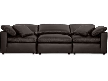 Aria Modular 3-Seat Sofa in Premium Italian Leather