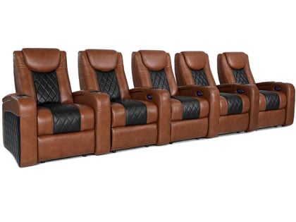 5 seater theater seats