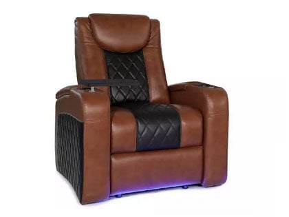 diamond stitching recliner