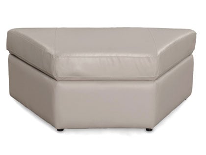 Trapezium Dove Grey Storage Ottoman