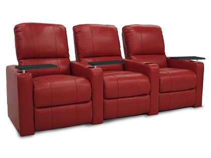 3 chair home theater seating