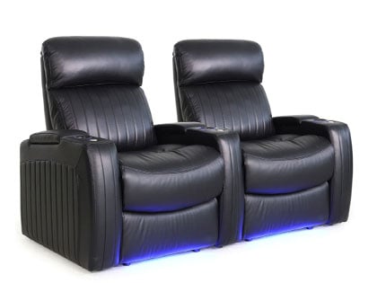 leather reclining cinema chairs