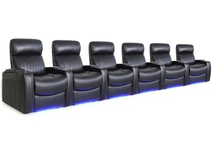 leather reclining cinema chairs