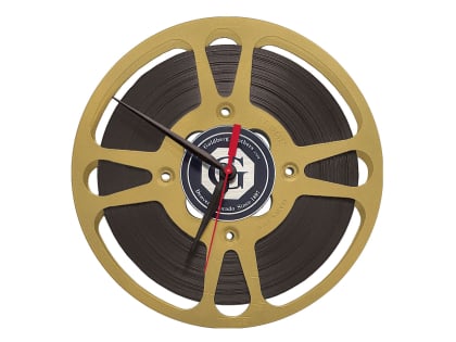 10.5 Inch Movie Reel Clock