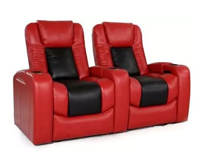 red theater seats