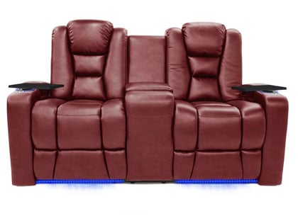 loveseat with console
