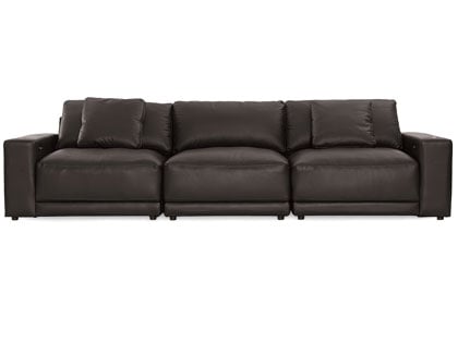 Mirage Modular 3-Seat Sofa in Premium Italian Leather