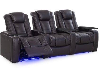 Octane Novo theater recliners 3 seat