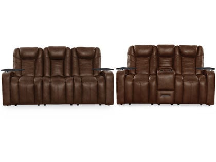 Oasis LHR Massage Collection 4 seat theater sofa