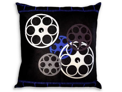 Reels Throw Pillow