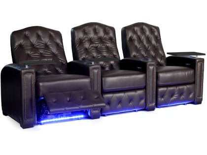 leather recliner hometheater seats