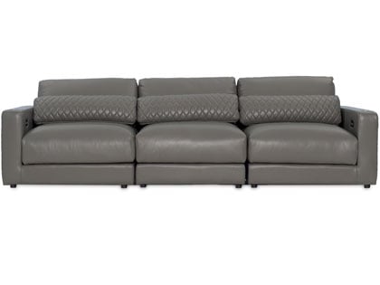 Sky Modular 3-Seat Sofa in Premium Italian Leather