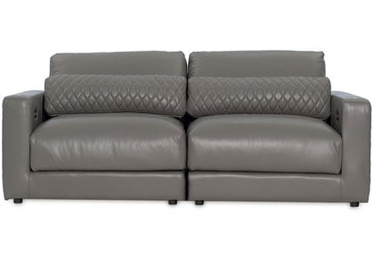 Sky Modular 2-Seat Loveseat in Premium Italian Leather