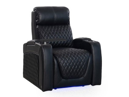 Slate LHR Massage single recliner