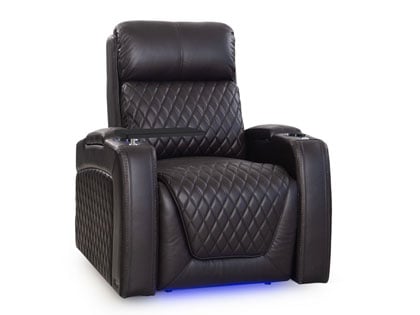 Slate LHR Massage single recliner