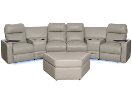 Turbo XL700 Curved Sectional