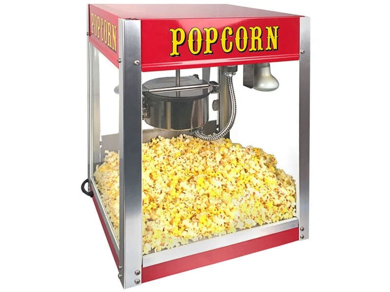 binnenplaats Shetland stuk Theater Style Popper | 4oz | Movie Quality Popcorn | Easy Use & Storage