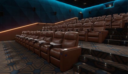 best place to sit in a movie theater