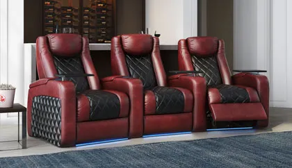 in stock and ready to ship home theater seating